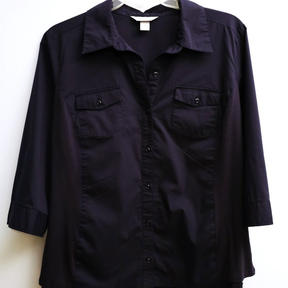 Cj Banks perfect comfort button down